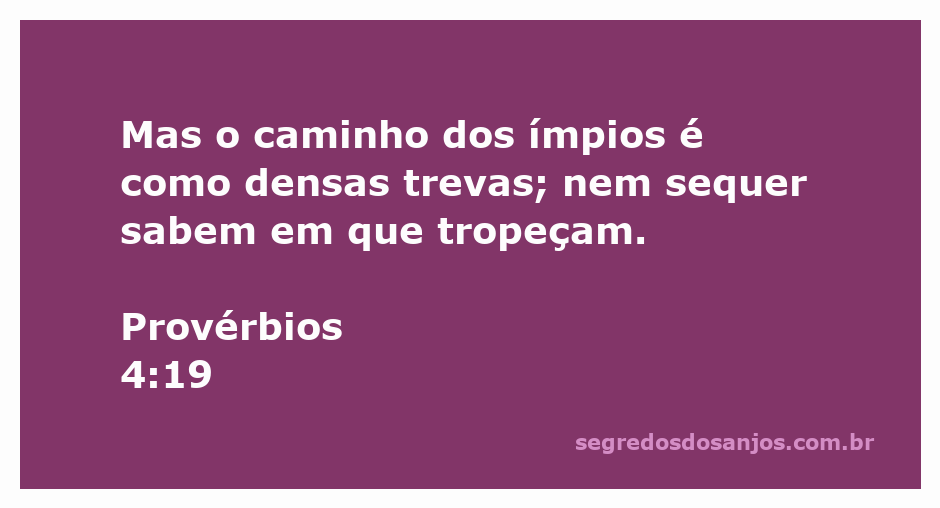 Imagem representativa das trevas simbolizando o caminho dos ímpios segundo Provérbios 4:19.