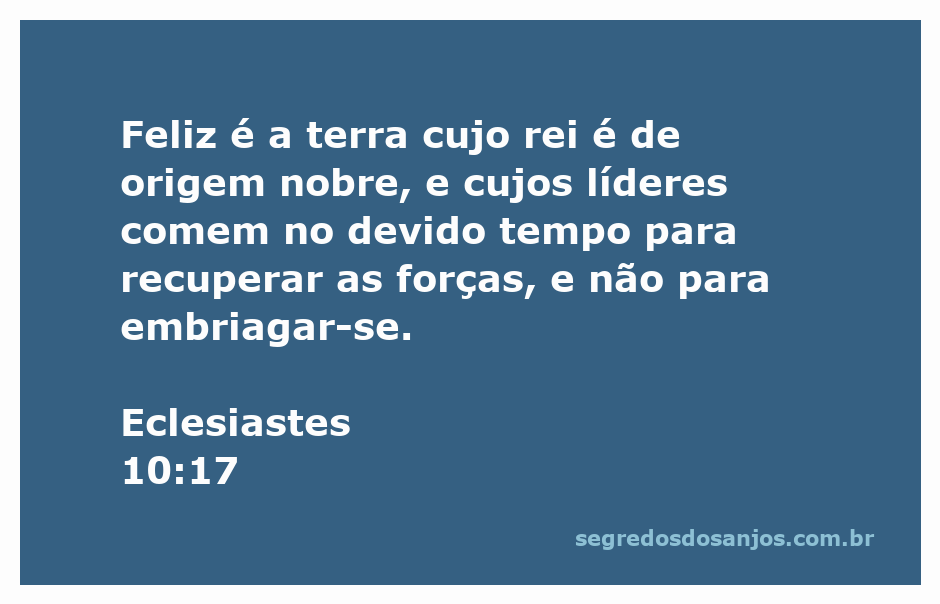 Imagem representativa da sabedoria e liderança justa em Eclesiastes 10:17