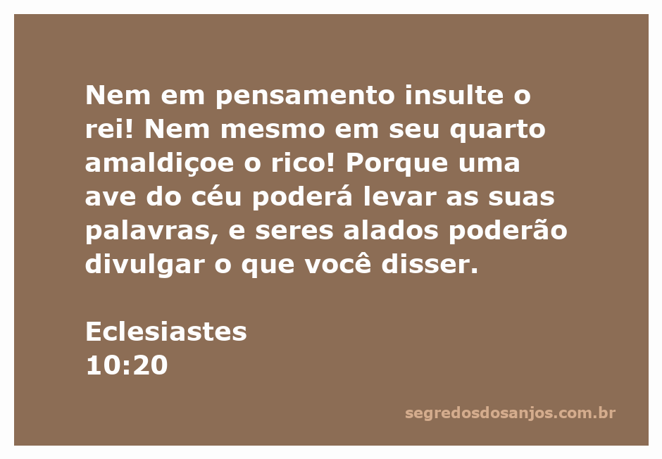 Uma ilustração que representa Eclesiastes 10:20, alertando sobre a prudência nas palavras dirigidas a autoridades.