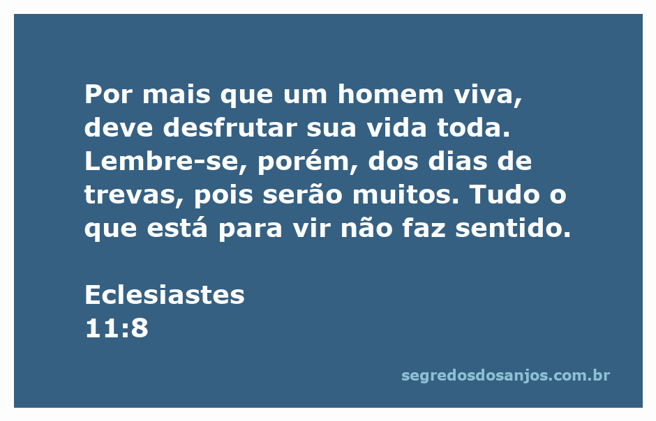 Uma imagem simbolizando a reflexão sobre a vida e seus desafios, representando Eclesiastes 11:8.