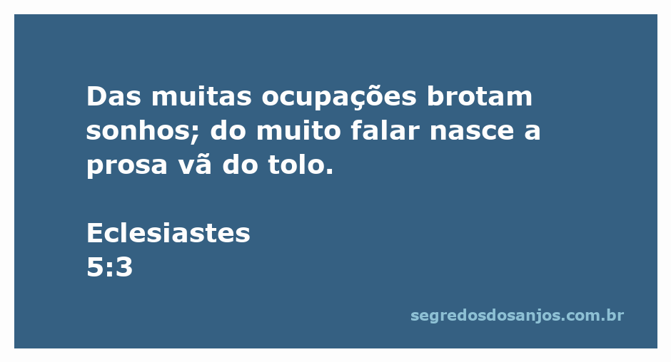 Uma imagem contemplativa que representa a reflexão sobre os sonhos e as palavras do ser humano, inspirada em Eclesiastes 5:3.