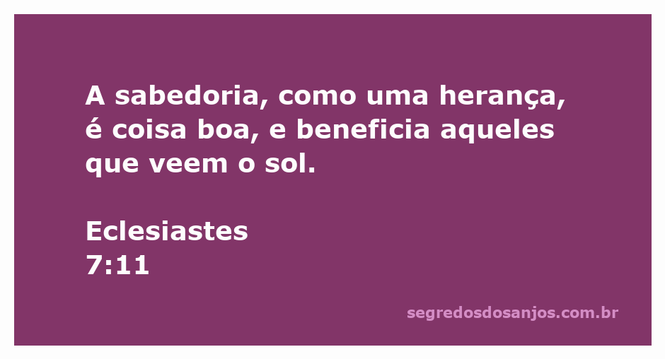 Imagem representativa da sabedoria como uma herança, simbolizando benefícios e luz.