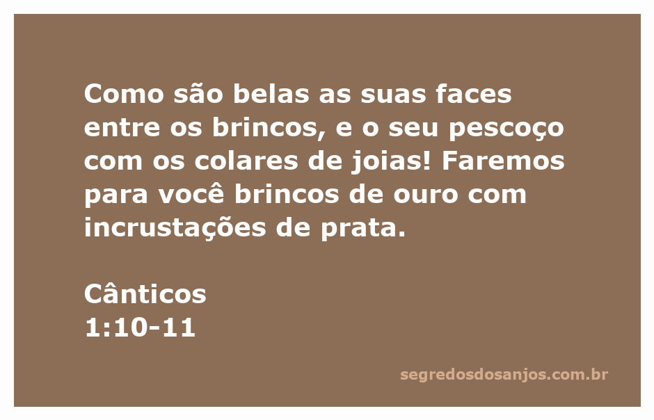 Ilustração de joias finas e adornos, representando a beleza descrita em Cânticos 1:10-11.