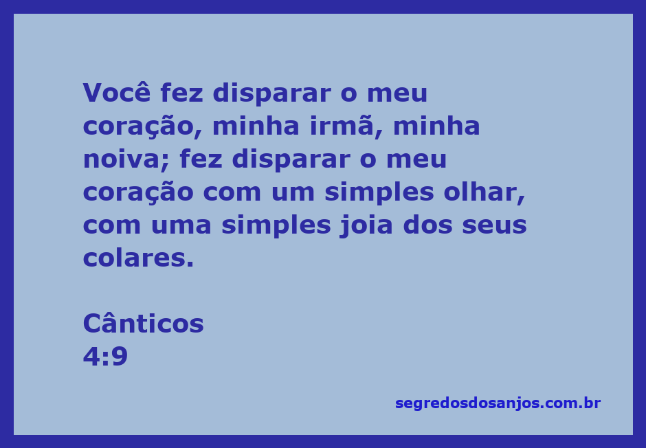 Ilustração romântica inspirada no versículo Cânticos 4:9, representando a conexão profunda entre amantes.