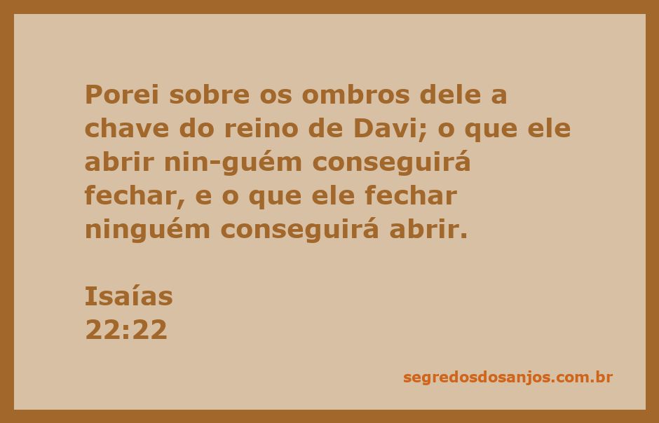 Imagem representativa da chave do reino de Davi, simbolizando autoridade e poder espiritual.