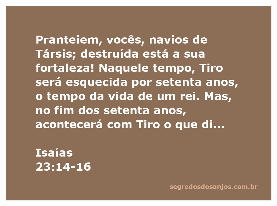 Imagem representativa de navios de Társis lamentando a destruição de Tiro, evocando a passagem de Isaías 23:14-16.