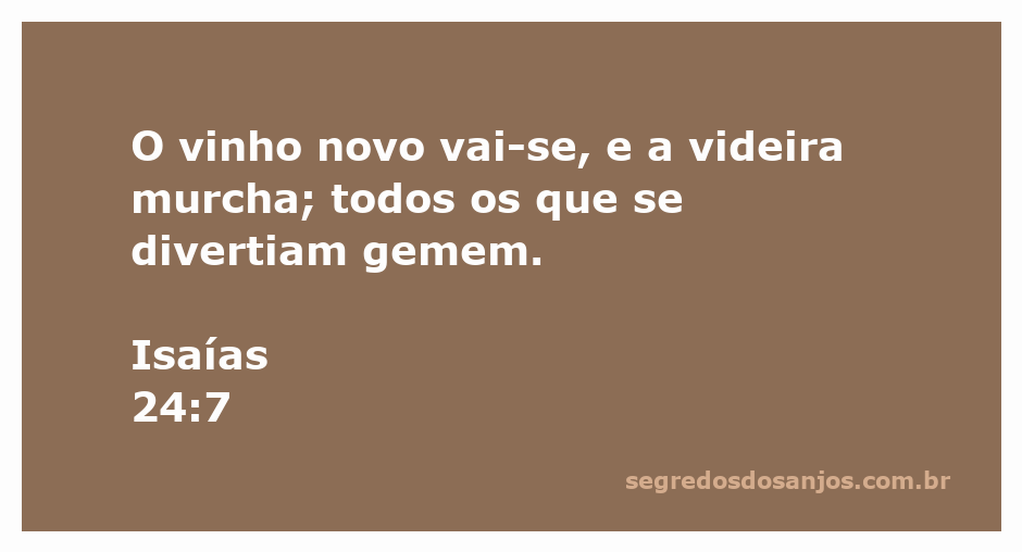 Imagem que representa a tristeza pela perda da colheita de uvas, simbolizando a passagem de Isaías 24:7 sobre a videira murcha e o vinho novo que se vai.