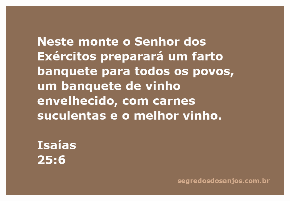 Imagem de um banquete farto com carnes suculentas e vinho envelhecido, representando a promessa de Isaías 25:6.