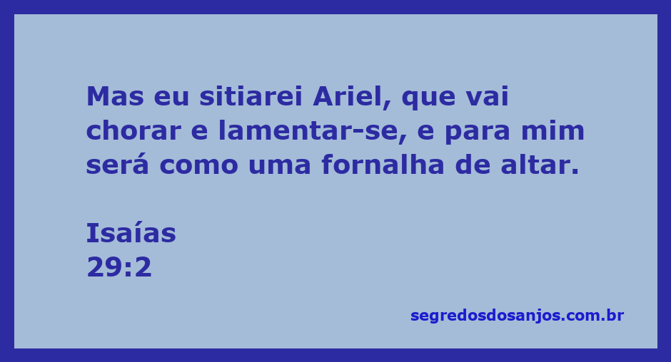 Imagem representativa de Ariel, simbolizando choro e lamento em Isaías 29:2.