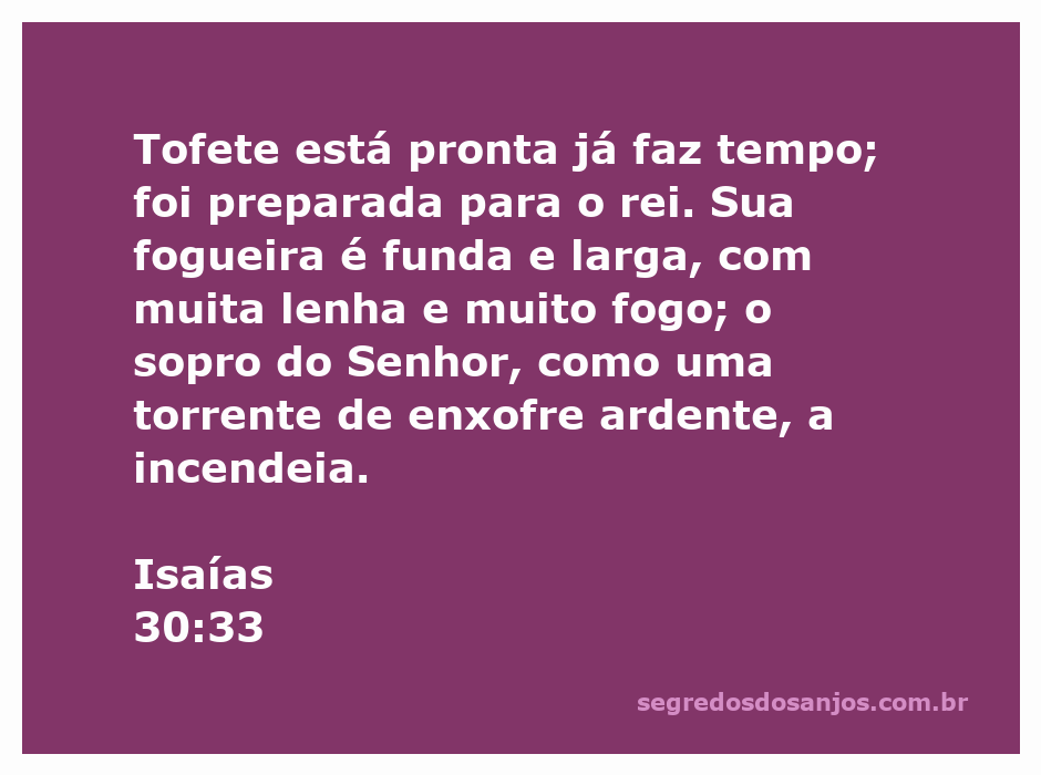 Imagem representando Tofete, um lugar de fogo e sacrifício, com uma fogueira ardente simbolizando o julgamento de Deus.