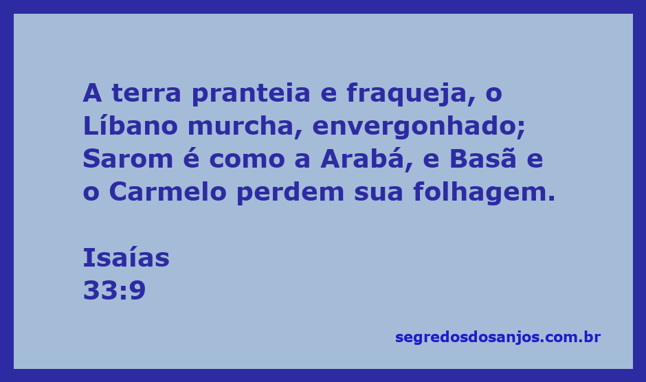 Ilustração da desolação da terra mencionada em Isaías 33:9, mostrando o Líbano murchando e a vegetação de Sarom, Basã e Carmelo perdendo suas folhas.