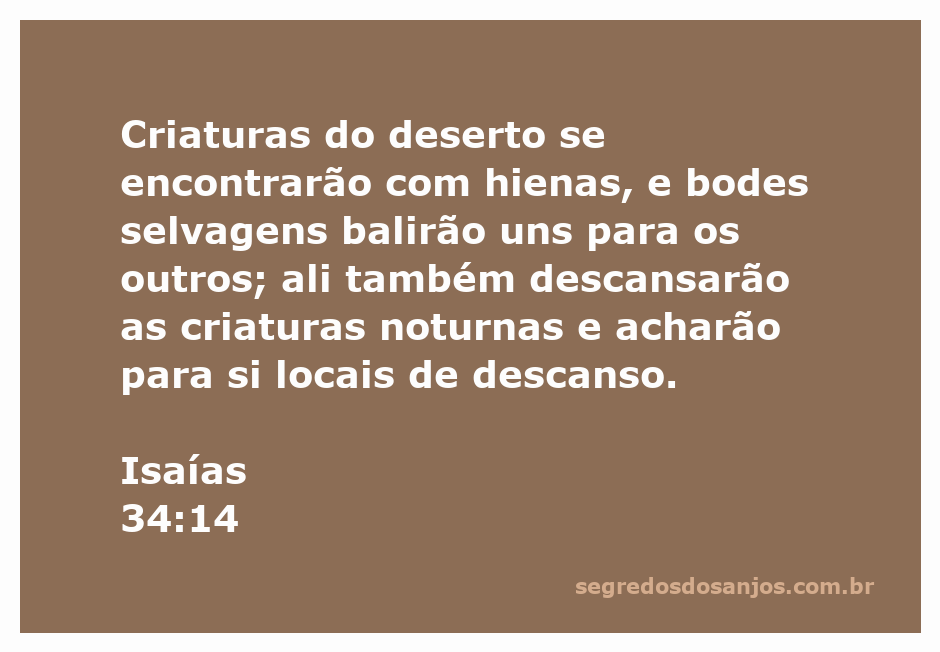 Ilustração de criaturas do deserto, incluindo hienas e bodes selvagens, em um cenário noturno.