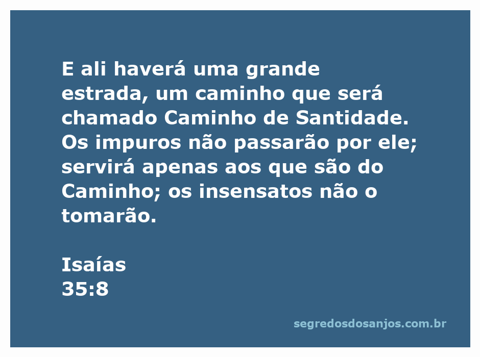 Imagem representativa do Caminho de Santidade conforme descrito em Isaías 35:8, simbolizando pureza e retidão.