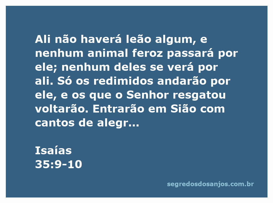 Imagem representando a paz e a alegria dos redimidos em Sião, com um cenário sereno e sem animais ferozes.