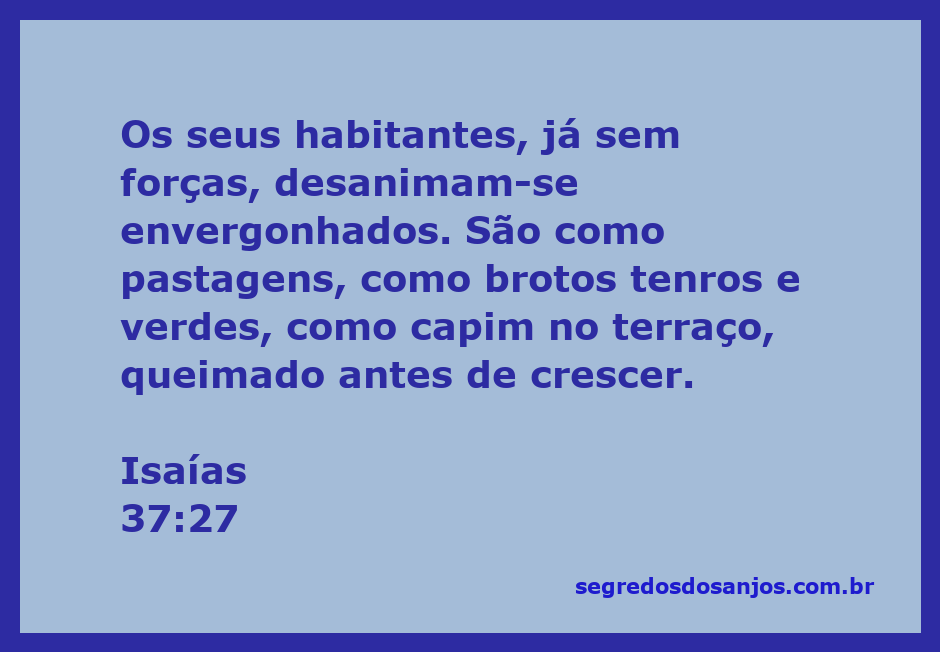 Imagem representativa de um campo seco, simbolizando a desolação e o desânimo descritos em Isaías 37:27.