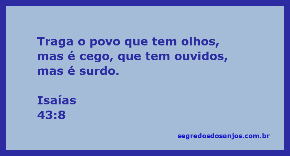 Imagem de uma multidão com olhos vendados e ouvidos tapados, simbolizando a cegueira e surdez espiritual.