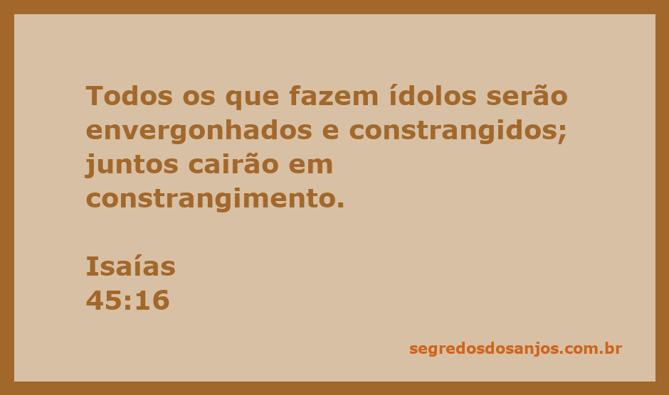 Imagem ilustrativa de pessoas constrangidas e envergonhadas, simbolizando a passagem de Isaías 45:16 sobre a idolatria.