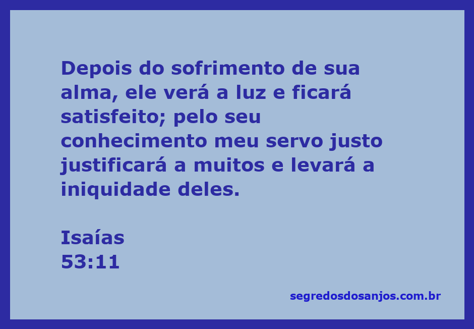 Imagem representando a passagem de Isaías 53:11, simbolizando a justiça e a redenção através do sofrimento.