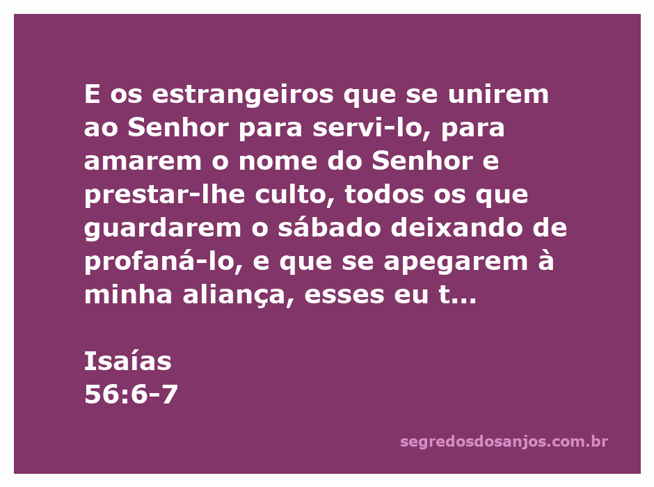 Imagem representativa da inclusão e adoração a Deus, simbolizando os estrangeiros que se unem ao Senhor segundo Isaías 56:6-7.