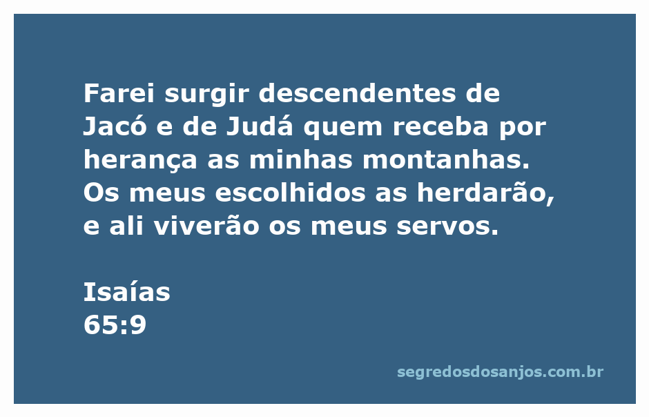 Representação artística da promessa de Deus a Jacó e Judá, simbolizando herança e abundância nas montanhas.