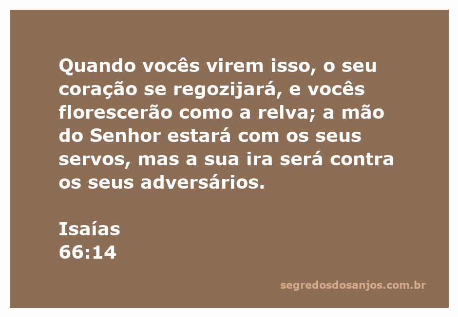 Imagem simbolizando a alegria e o crescimento espiritual, inspirada no versículo de Isaías 66:14.