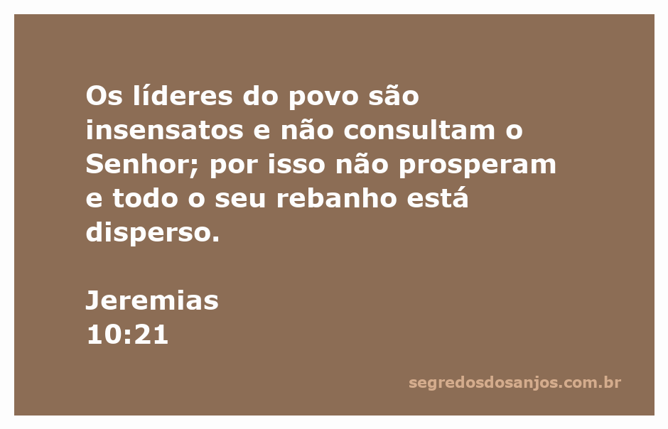 Imagem representando a insensatez dos líderes do povo em Jeremias 10:21, com um rebanho disperso ao fundo.