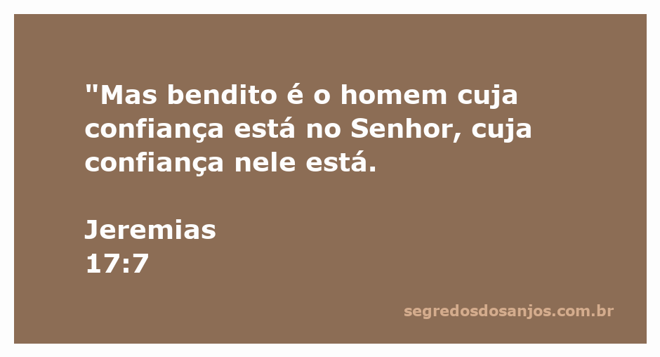 Um homem confiante em Deus, simbolizando a fé e a confiança no Senhor conforme Jeremias 17:7.