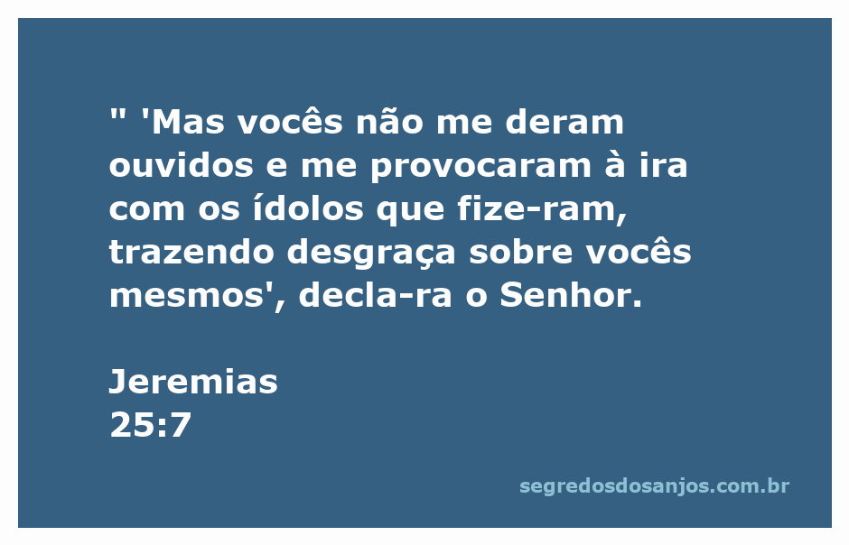 Ilustração do profeta Jeremias advertindo o povo sobre a ira de Deus e a idolatria.