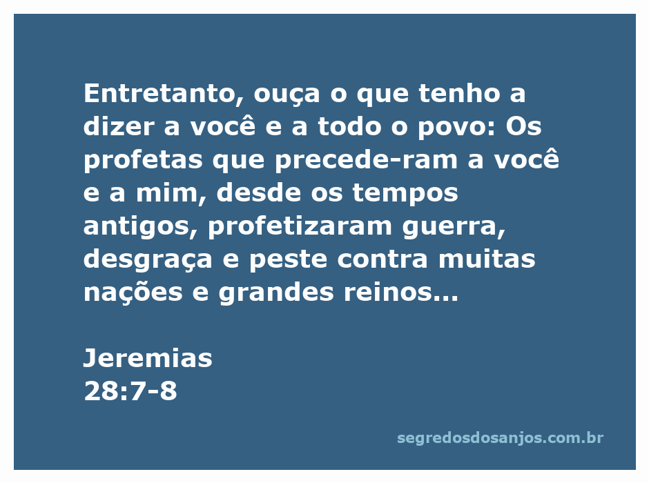 Imagem representativa dos profetas de Jeremias, destacando a mensagem de guerra e desgraça nas profecias.