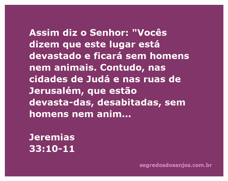 Imagem representando a restauração e alegria nas cidades de Judá conforme Jeremias 33:10-11.