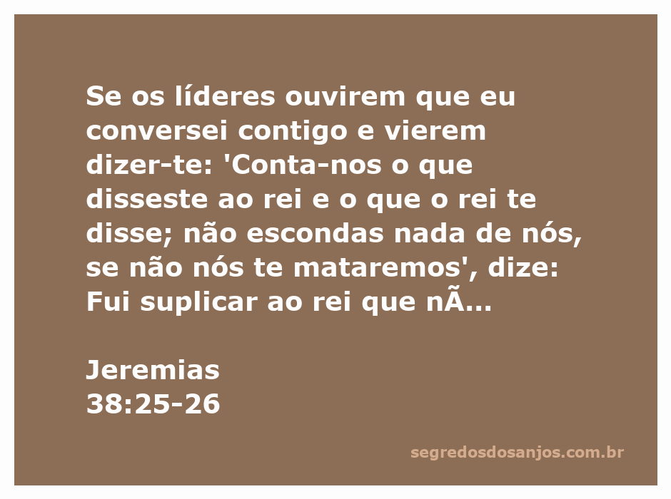 Jeremias suplicando ao rei em um momento de tensão política e religiosa.