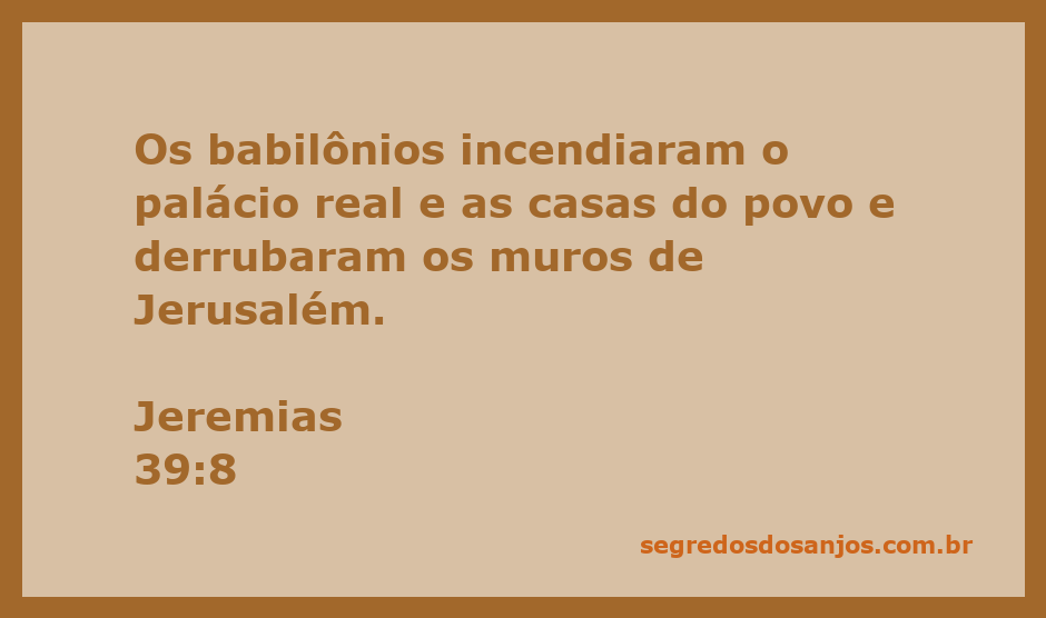 Destruição de Jerusalém pelos babilônios, com foco no palácio real em chamas e muros em ruínas.