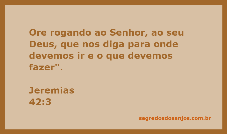 Uma pessoa orando e buscando orientação divina, representando Jeremias 42:3.