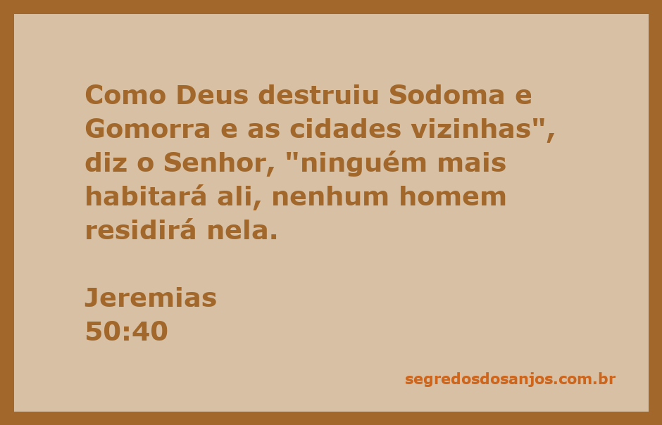 Ilustração representativa da destruição de Sodoma e Gomorra como descrito em Jeremias 50:40.