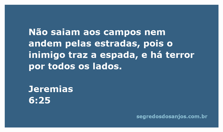 Imagem representativa do aviso de Jeremias sobre o perigo iminente, com campos e estradas desertas.