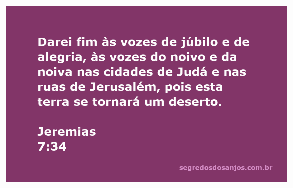 Imagem que representa a desolação em Jerusalém, refletindo as palavras de Jeremias 7:34 sobre o fim da alegria na cidade.