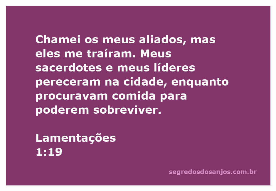 Imagem representativa da desolação em Lamentações 1:19, mostrando uma cidade em ruínas e pessoas em busca de alimento.