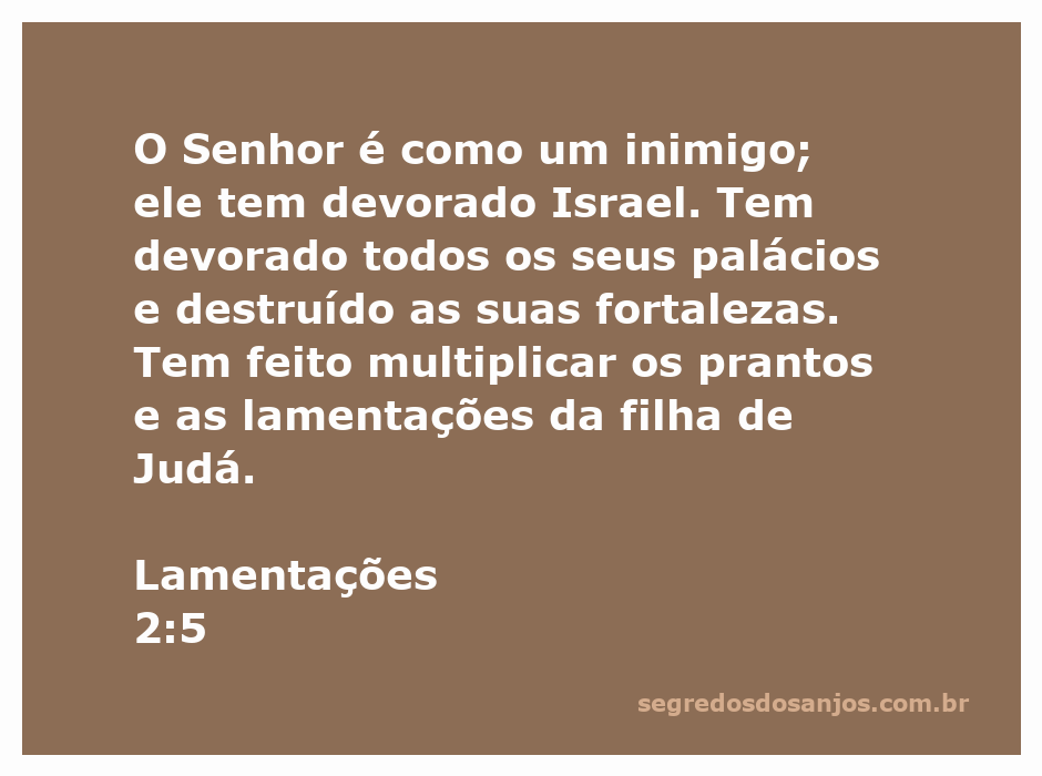 Representação artística da destruição de Jerusalém, simbolizando o lamento de Judá conforme Lamentações 2:5.