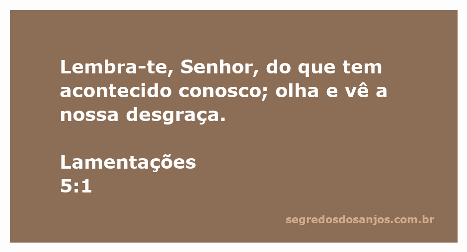 Uma imagem evocativa que representa a dor e a desolação expressas em Lamentações 5:1, com uma paisagem sombria e reflexiva.