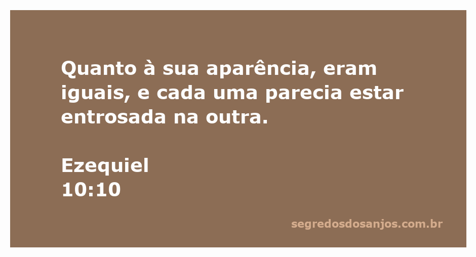 Imagem representando a visão de Ezequiel sobre seres que se entrelaçam, simbolizando unidade e harmonia.