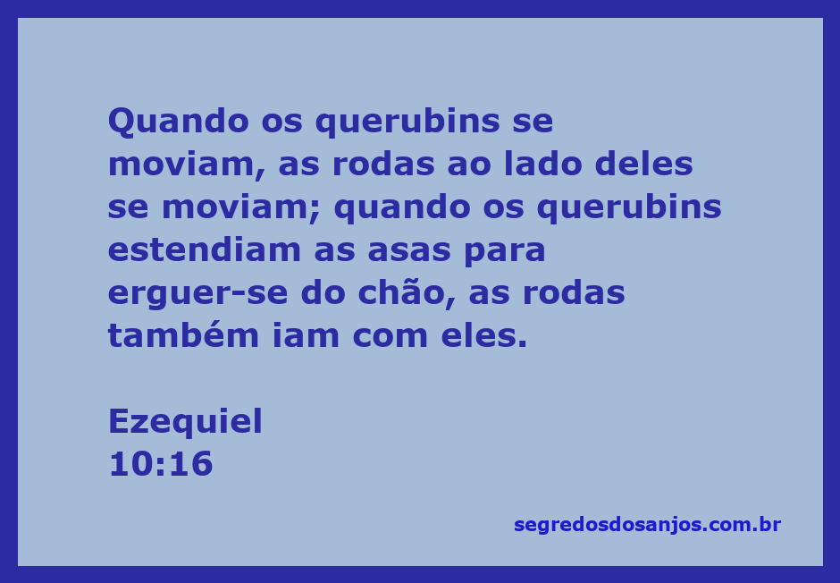 Imagem representando os querubins de Ezequiel com rodas ao lado, simbolizando movimento e espiritualidade.