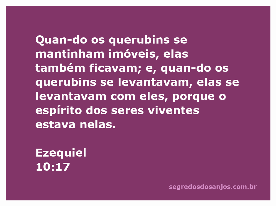 Querubins e rodas espirituais descritas na visão de Ezequiel, simbolizando movimento e presença divina.
