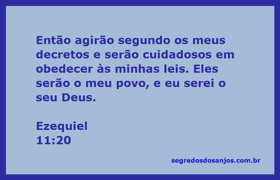 Imagem representativa do versículo Ezequiel 11:20, mostrando a obediência a Deus e a comunhão entre Ele e Seu povo.