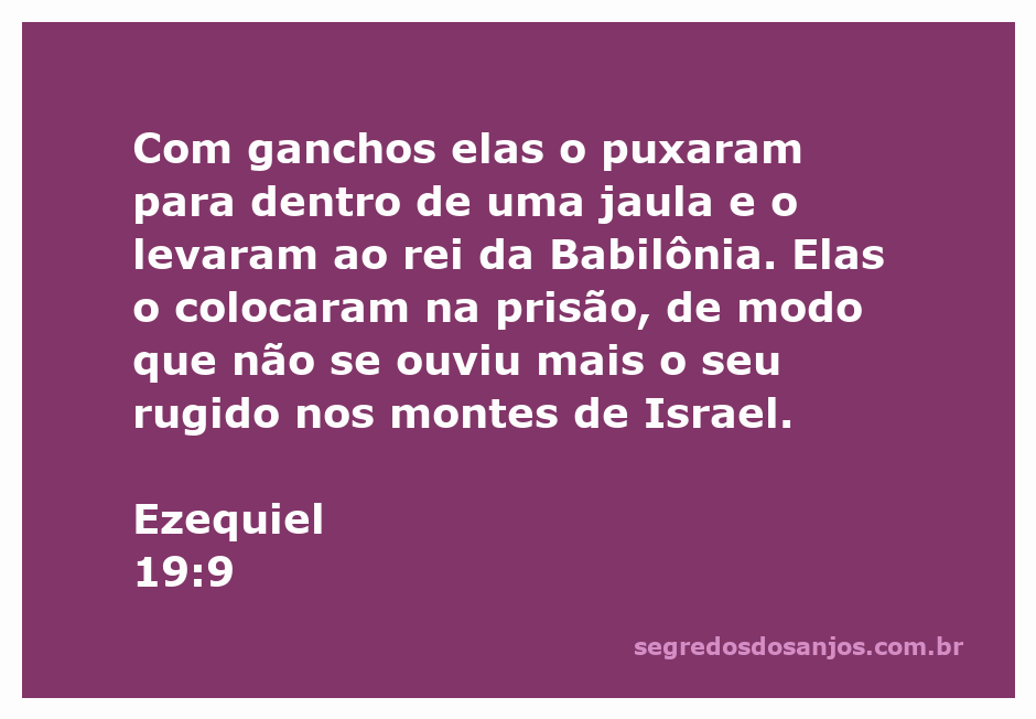 Imagem de um leão sendo puxado para dentro de uma jaula, simbolizando a captura e prisão, com montes ao fundo representando Israel.