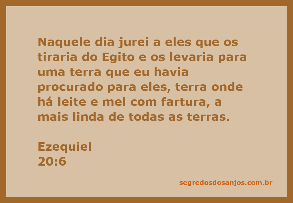 Representação visual da promessa de Deus aos israelitas, mostrando uma terra fértil e abundante, repleta de leite e mel.