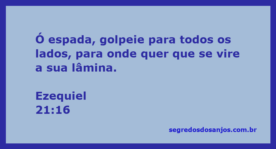 Imagem de uma espada sendo brandida, simbolizando ação e poder, relacionada ao versículo Ezequiel 21:16.