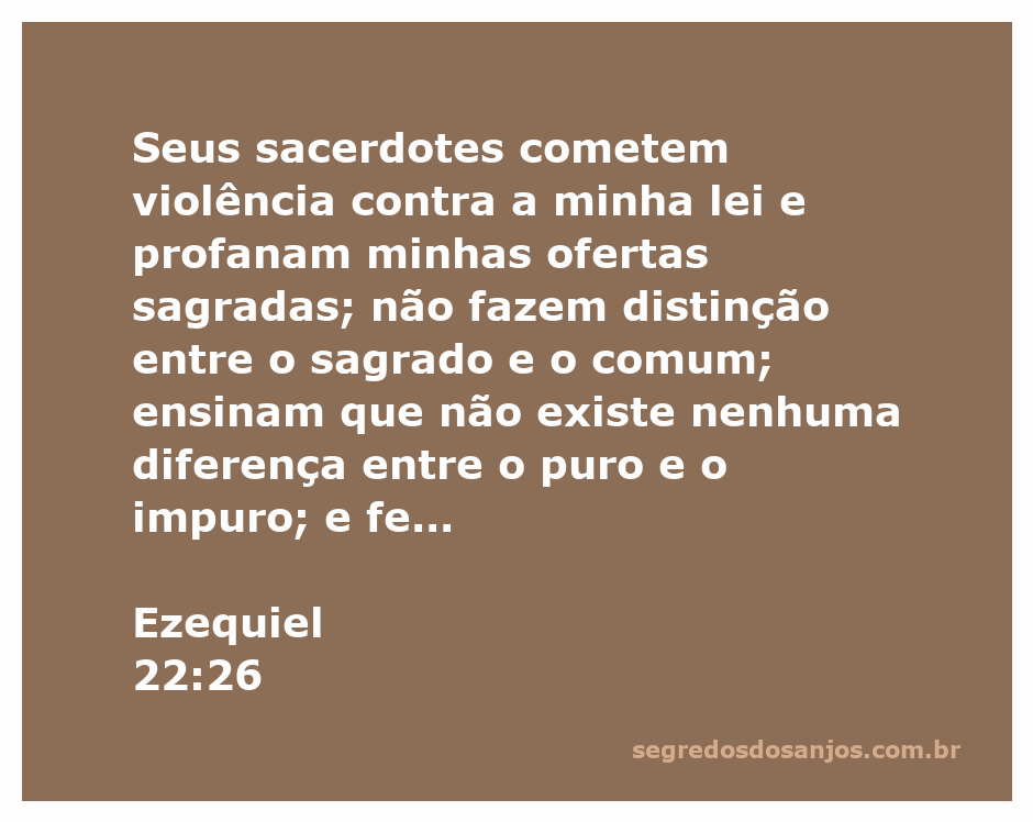 Imagem de um sacerdote em um templo, simbolizando a violação da lei e a profanação de ofertas sagradas.
