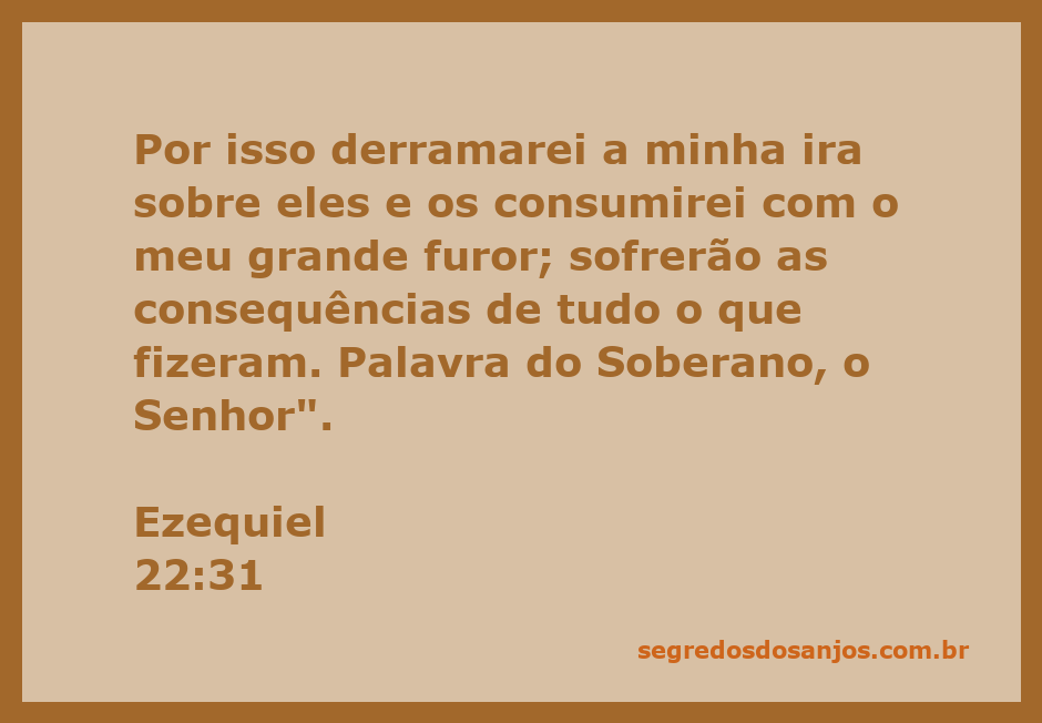 A representação artística da ira de Deus conforme Ezequiel 22:31, simbolizando o julgamento e as consequências das ações humanas.