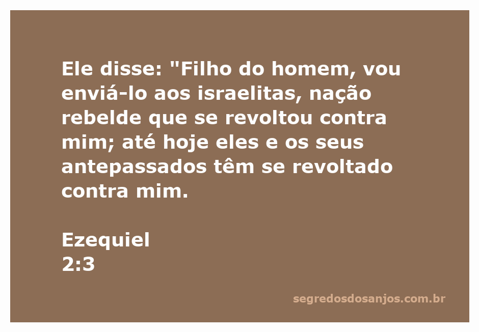 Representação do profeta Ezequiel sendo enviado a uma nação rebelde, simbolizando a mensagem de Deus aos israelitas.
