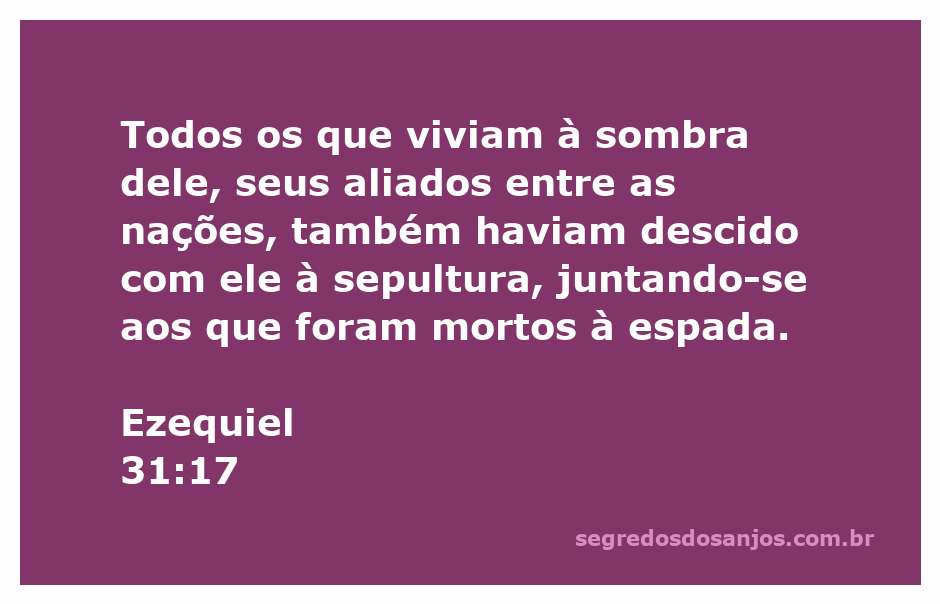 Imagem representando a queda de um grande cedro, simbolizando a queda de um poderoso rei conforme Ezequiel 31:17.